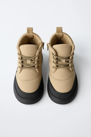 Стеганые непромокаемые ботинки- Заказать в России