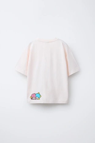 Pink | 9000/771/620 - Zara Футболка LITTLE TWIN STARS © SANRIO