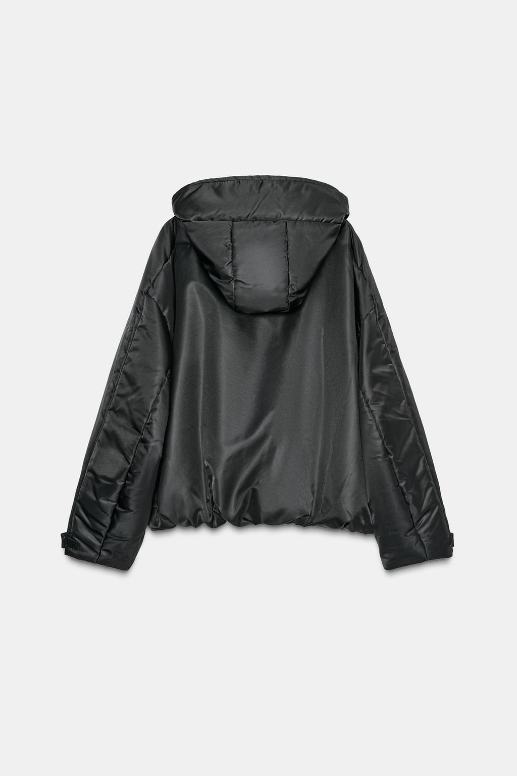 СТЕГАНАЯ КУРТКА С КАПЮШОНОМ WATER REPELLENT WINDPROOF