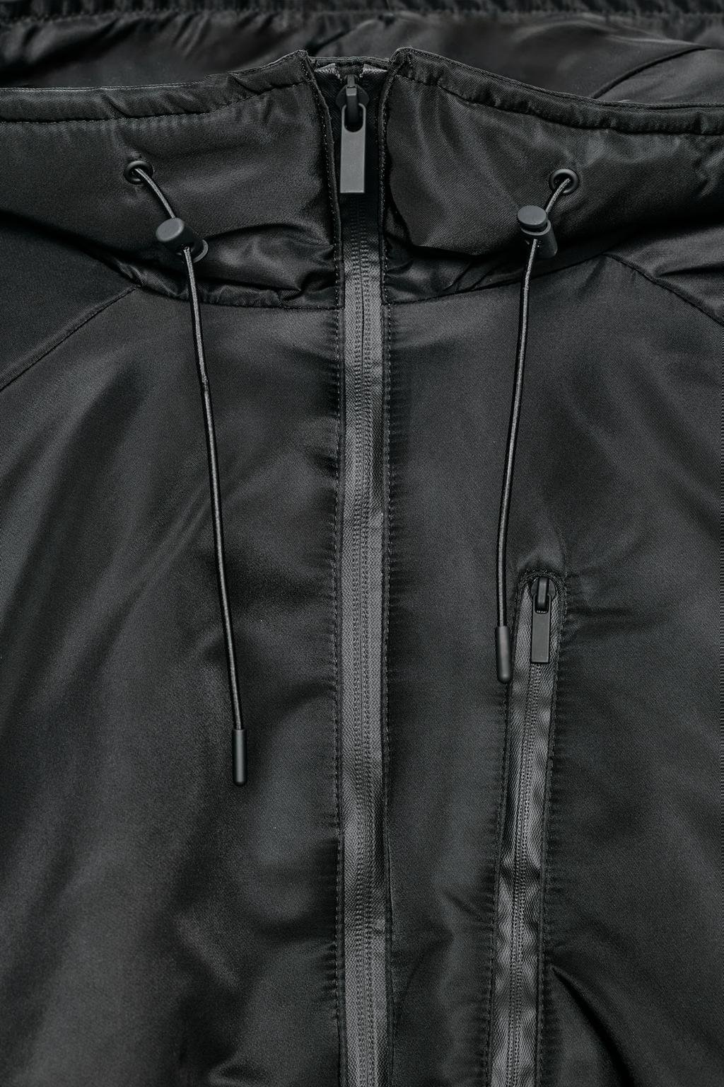 СТЕГАНАЯ КУРТКА С КАПЮШОНОМ WATER REPELLENT WINDPROOF