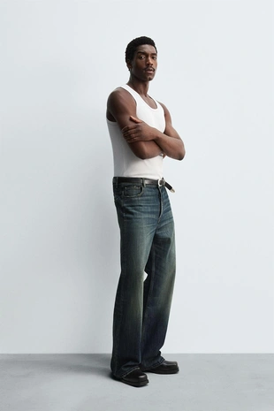 Джинсы широкого кроя- Заказать в России