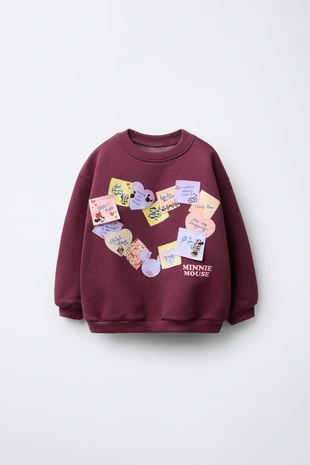 Толстовка с нашивками MINNIE MOUSE AND FRIENDS © DISNEY- Заказать в России