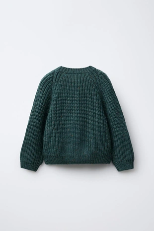 Купить Zara Кардиган с вышитыми цветами на пуговицах