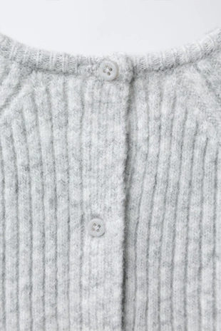 Вязаный комбинезон в рубчик- Заказать в России