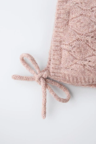 Трикотажный чепчик «листочки»- Заказать в России