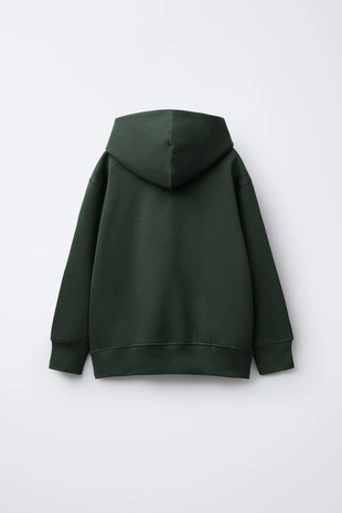 Худи с капюшоном и вышитой надписью- Заказать в России