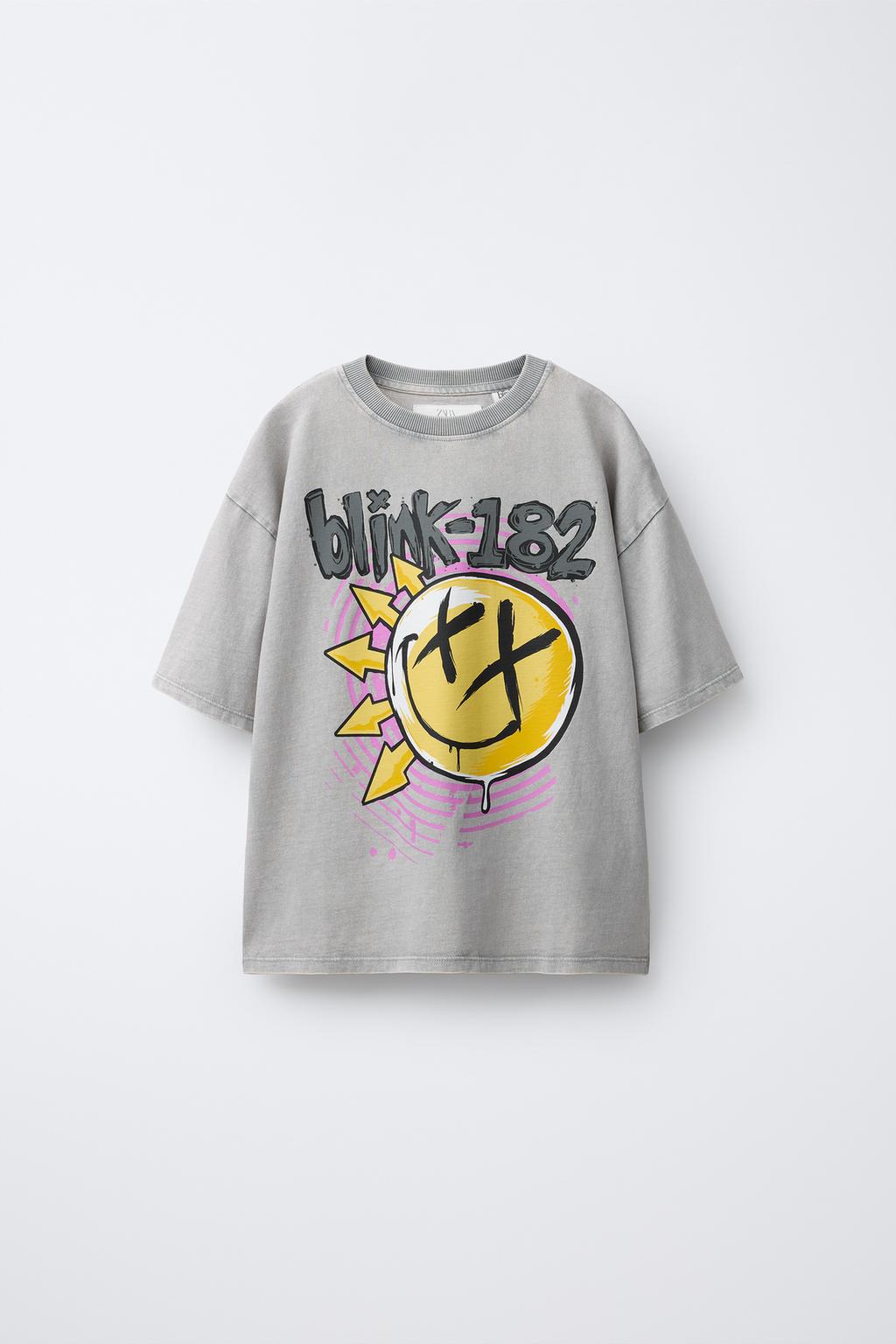 ФУТБОЛКА С ПРИНТОМ BLINK-182 ©