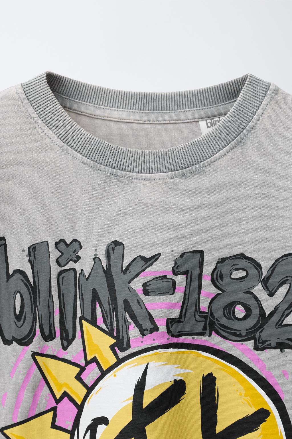 ФУТБОЛКА С ПРИНТОМ BLINK-182 ©