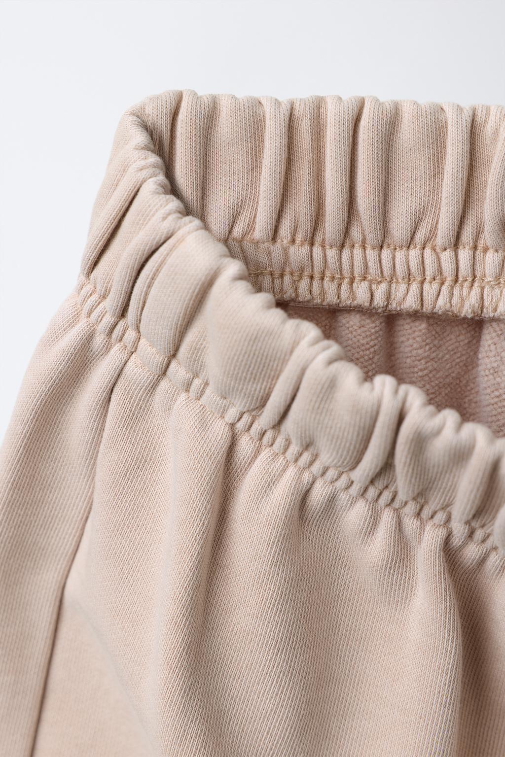 БРЮКИ WIDE LEG С ЭФФЕКТОМ ПОТЕРТОСТИ