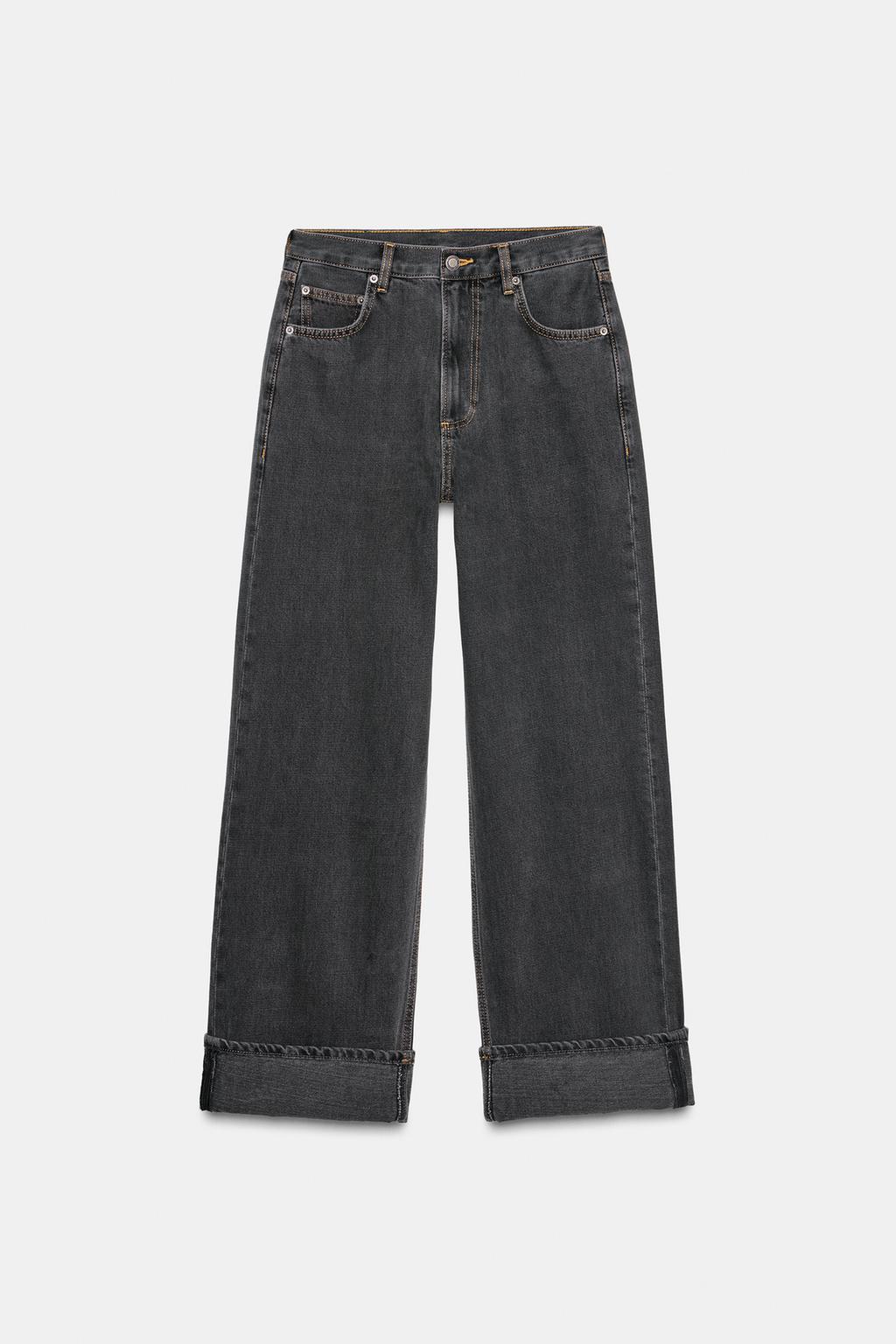 ДЖИНСЫ BAGGY СО СРЕДНЕЙ ПОСАДКОЙ — ZW COLLECTION