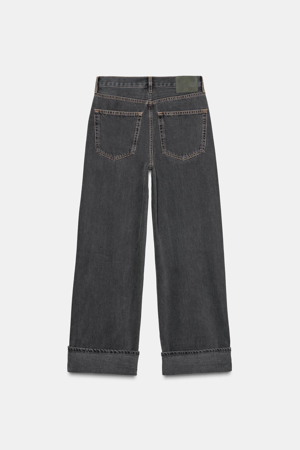 ДЖИНСЫ BAGGY СО СРЕДНЕЙ ПОСАДКОЙ — ZW COLLECTION