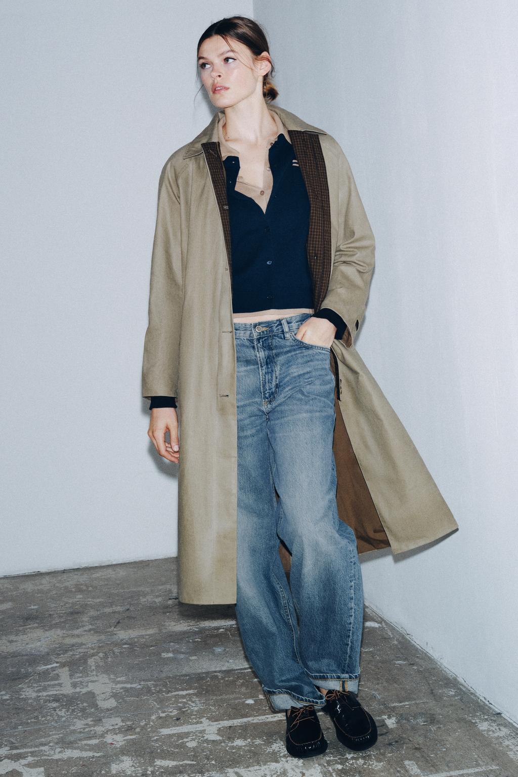 ДЖИНСЫ BAGGY СО СРЕДНЕЙ ПОСАДКОЙ — ZW COLLECTION