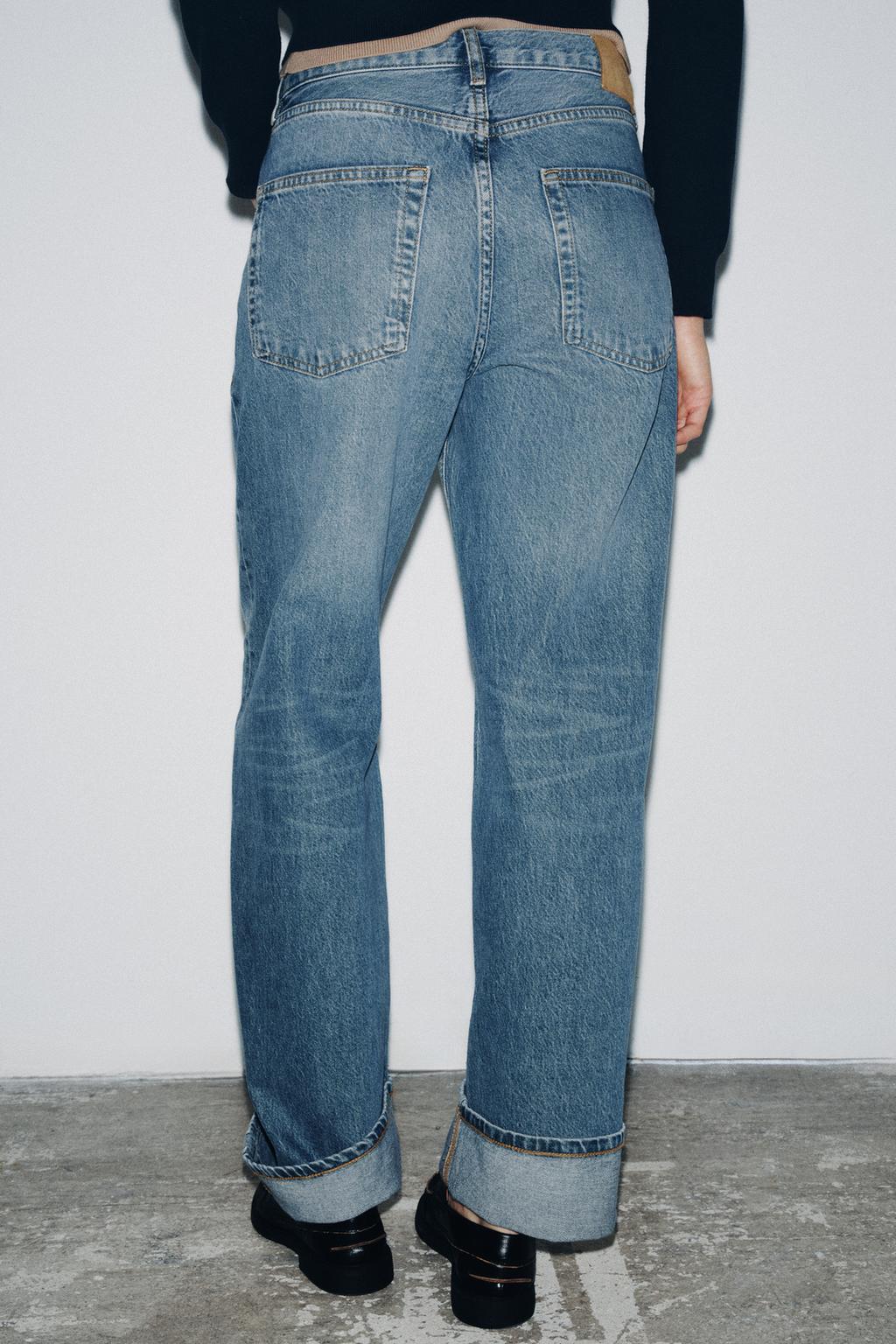 ДЖИНСЫ BAGGY СО СРЕДНЕЙ ПОСАДКОЙ — ZW COLLECTION