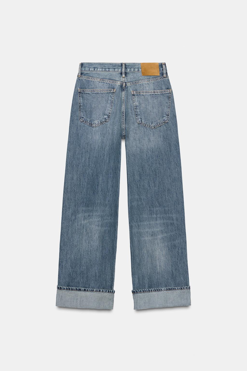 ДЖИНСЫ BAGGY СО СРЕДНЕЙ ПОСАДКОЙ — ZW COLLECTION