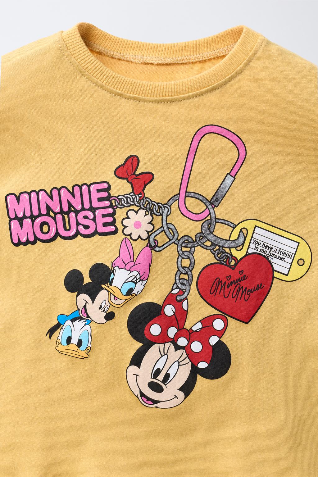 ФУТБОЛКА С ПРИНТОМ MINNIE MOUSE AND FRIENDS © DISNEY