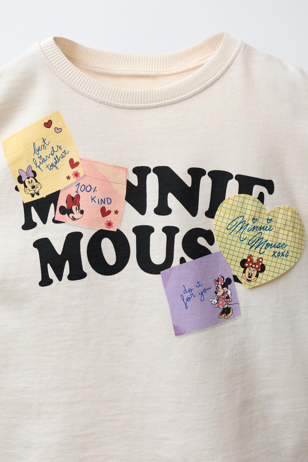 ЛОНГСЛИВ С НАШИВКАМИ MINNIE MOUSE © DISNEY