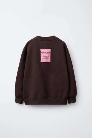 Купить Zara Толстовка с принтом а-корунья