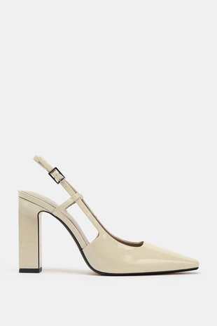 Купить Zara Туфли-мюли на каблуке