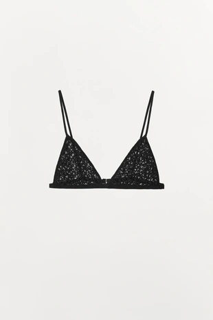 Треугольный бюстгальтер с текстурой- Заказать в России