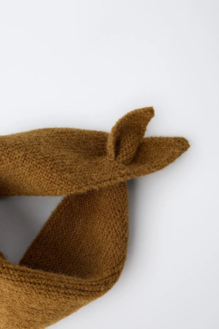 Купить Zara Треугольная трикотажная бандана