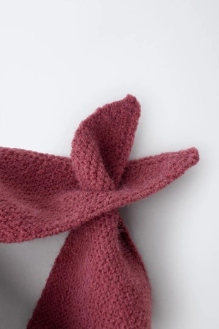 Купить Zara Треугольная трикотажная бандана