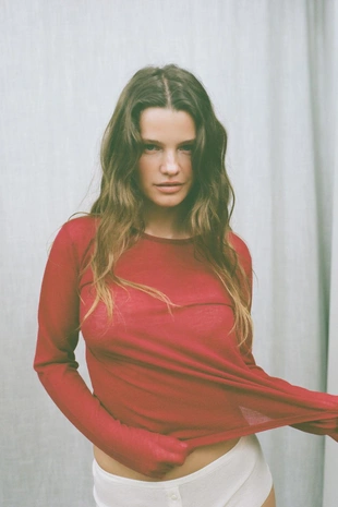 Футболка из 100% шерсти