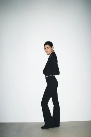 Брюки FLARE из флиса- Заказать в России