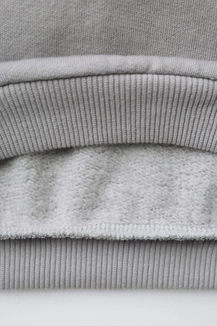 Толстовка с вышитым сердцем и надписью- Заказать в России