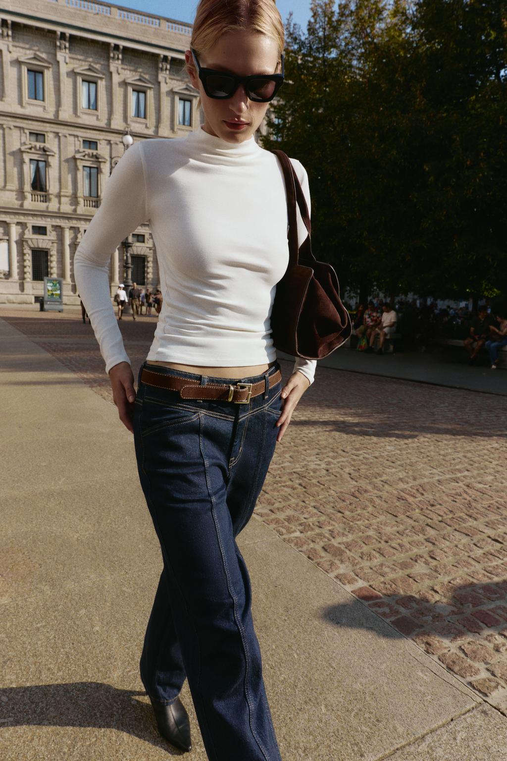 ФУТБОЛКА С ВЫСОКИМ ВОРОТНИКОМ