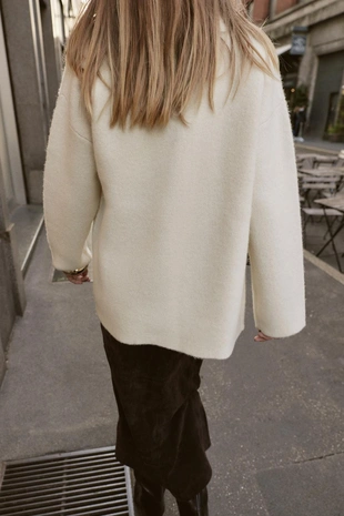 Кардиган с V-образным вырезом- Заказать в России