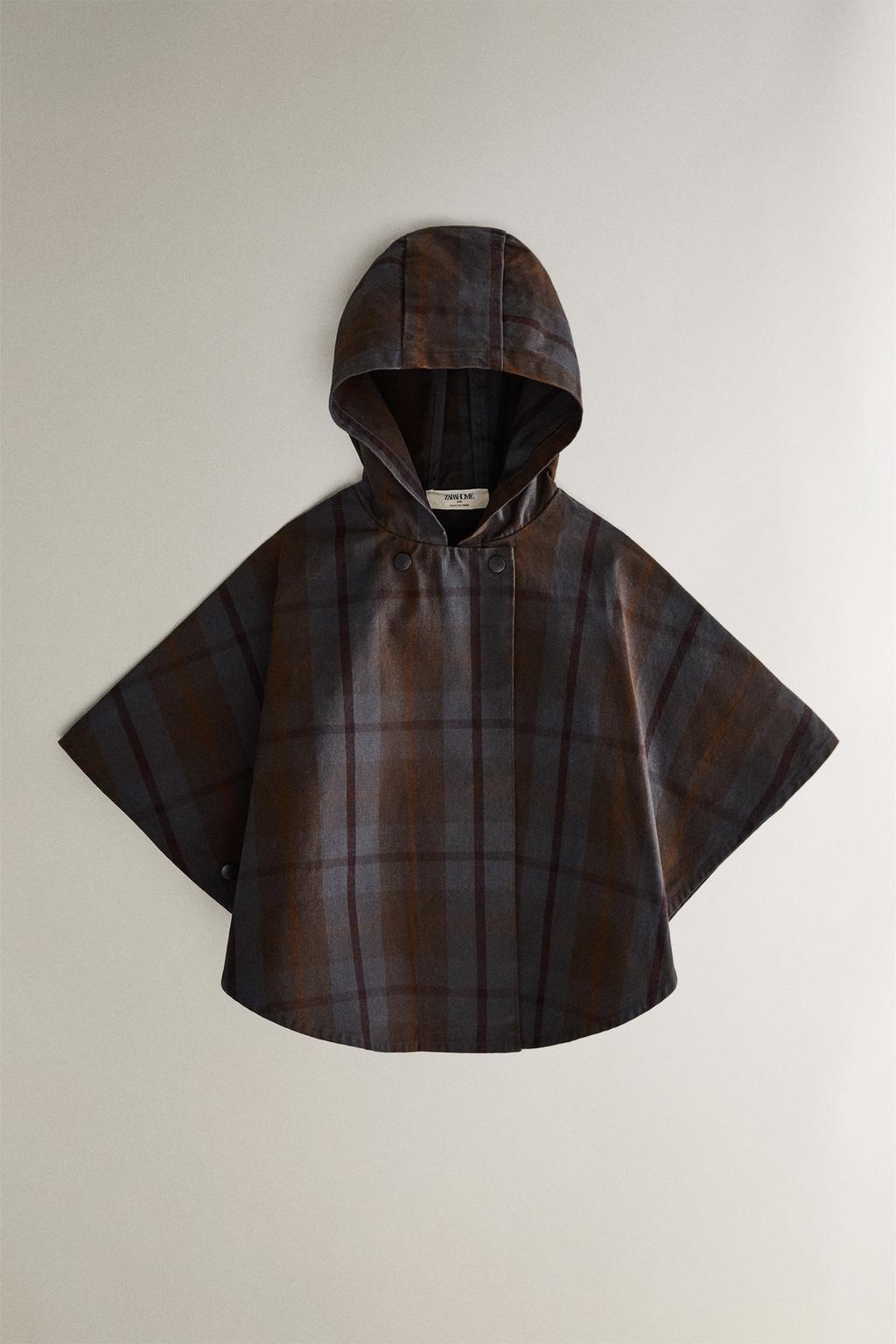 Детский плед в клетку tartan