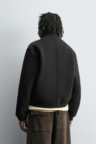 Куртка BOXY FIT из неопрена- Заказать в России