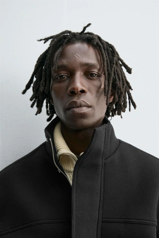 Куртка BOXY FIT из неопрена- Заказать в России