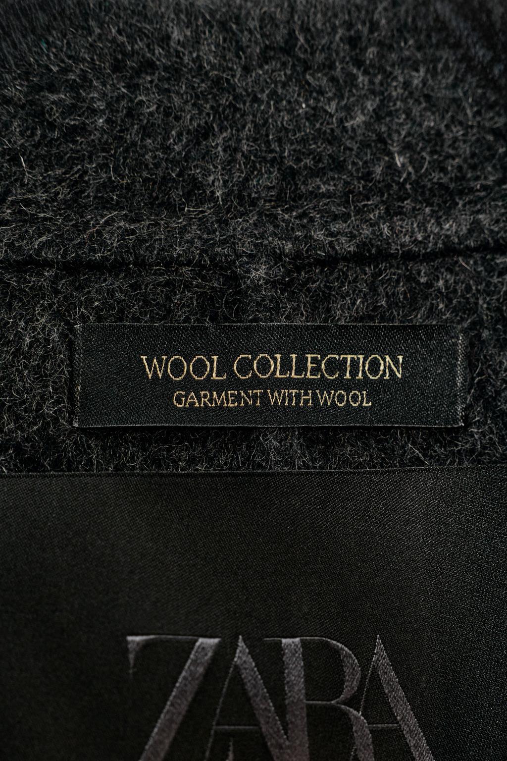 ДВУБОРТНЫЙ БЛЕЙЗЕР ИЗ СМЕСОВОЙ ШЕРСТИ — ZW COLLECTION