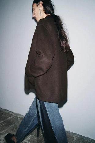 Блейзер из смесовой шерсти — ZW COLLECTION- Заказать в России