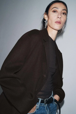 Блейзер из смесовой шерсти — ZW COLLECTION- Заказать в России