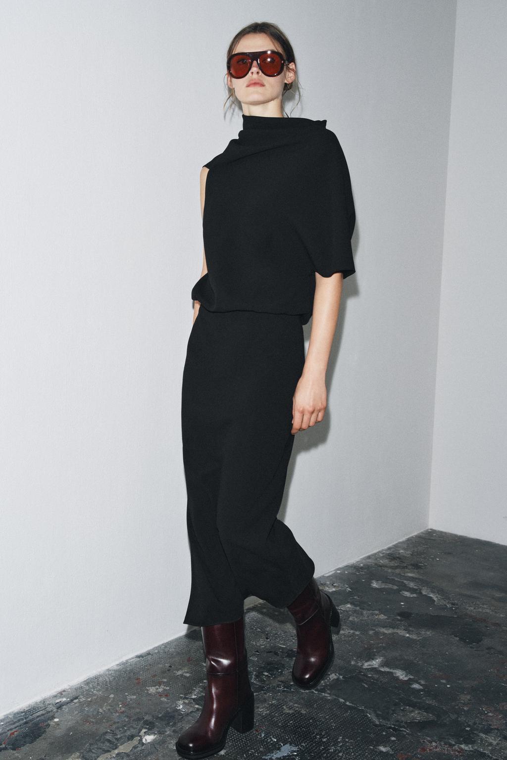 АСИММЕТРИЧНОЕ ПЛАТЬЕ ZW COLLECTION