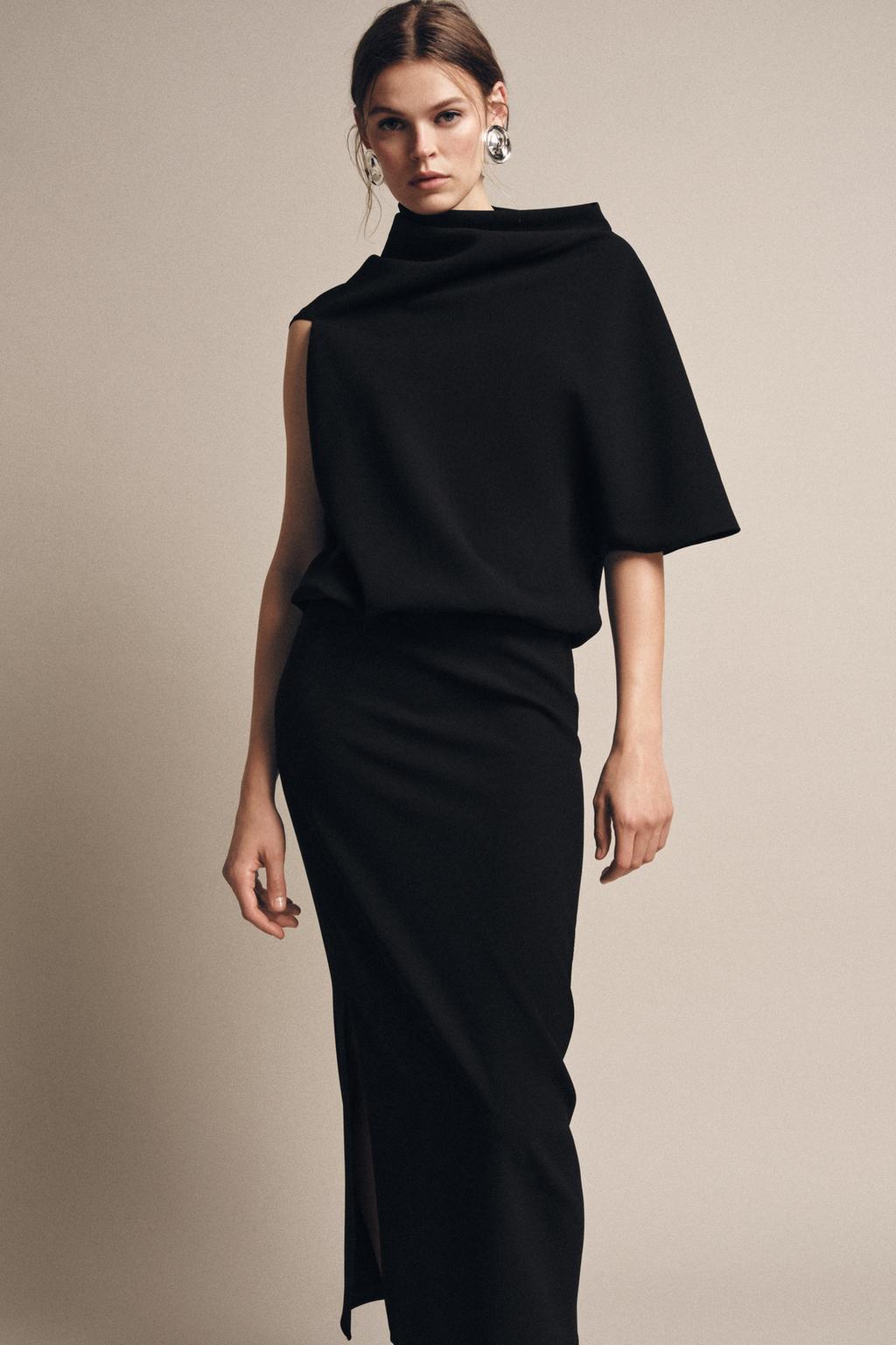 АСИММЕТРИЧНОЕ ПЛАТЬЕ ZW COLLECTION
