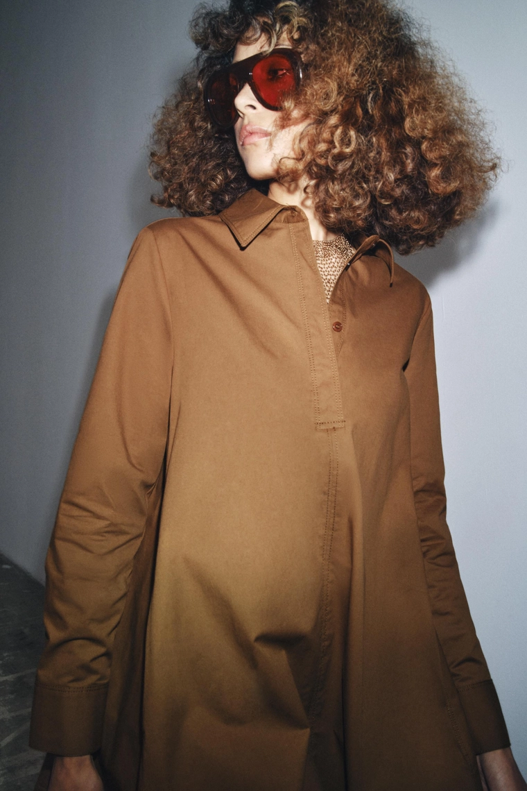 Рубашечное платье коллекции zw