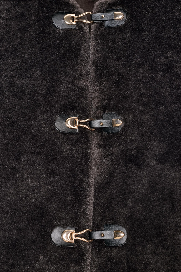 Пальто на пуговицах с двухсторонней отделкой