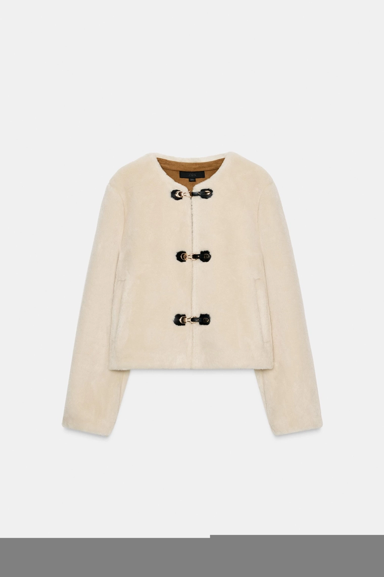 Двусторонняя куртка с застежкой на запонки