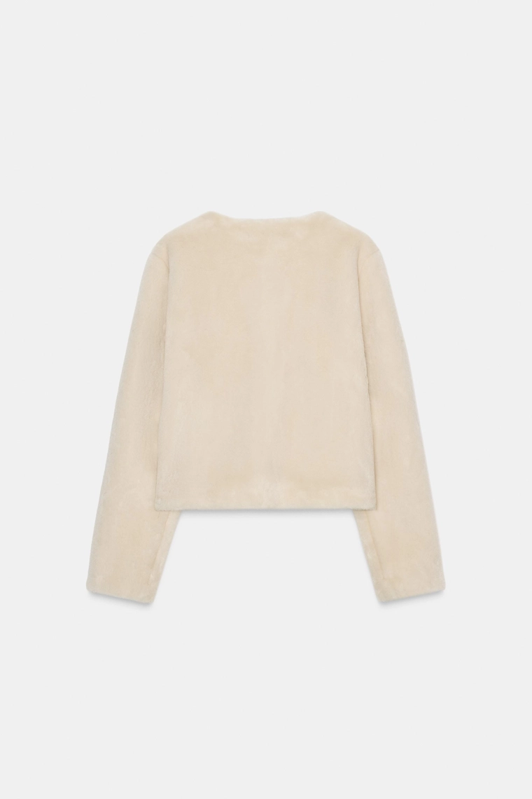 Двусторонняя куртка с застежкой на запонки