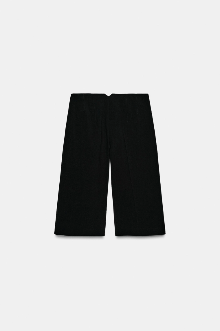 Длинные бермуды с высокой посадкой