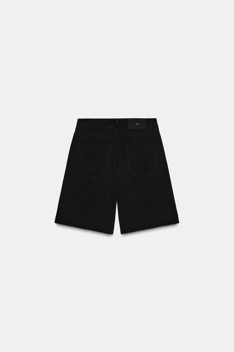 Широкие длинные бермуды