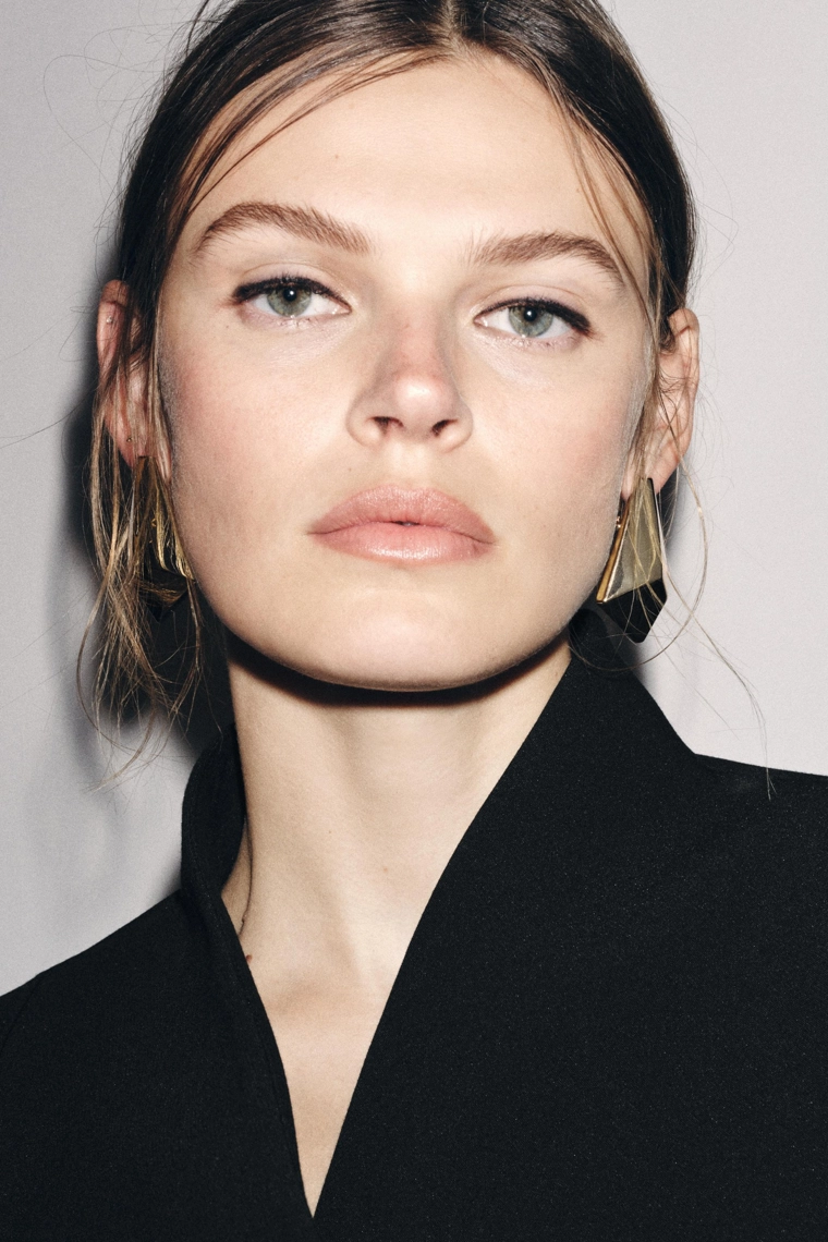 Макси геометрические серьги