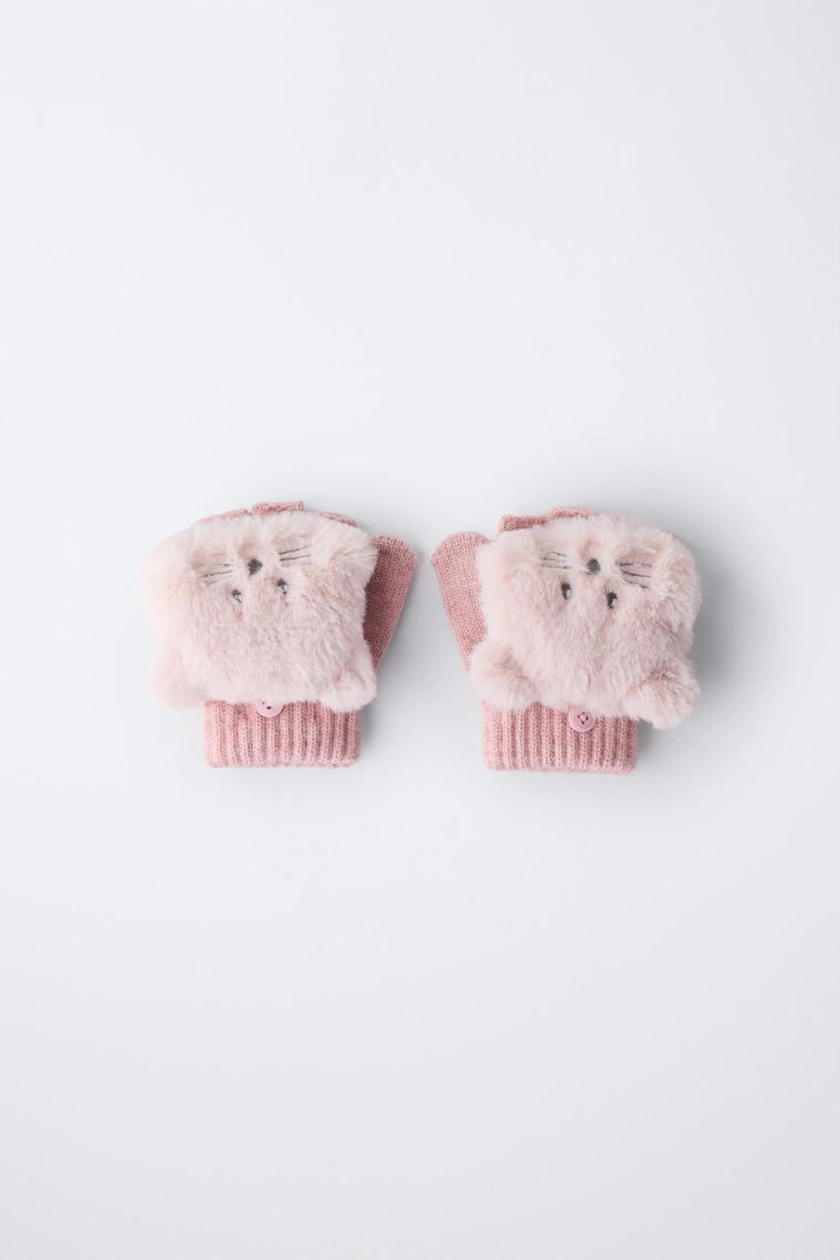 Варежки-лосины с эффектом мыши