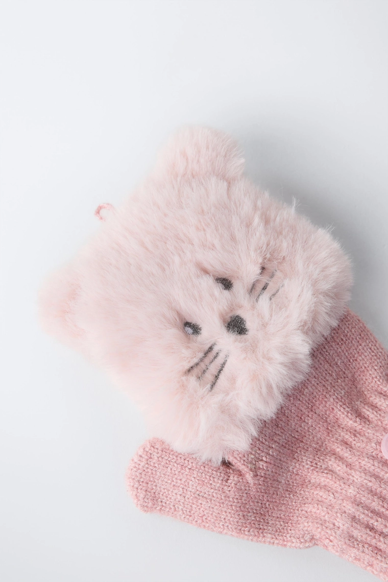 Варежки-лосины с эффектом мыши