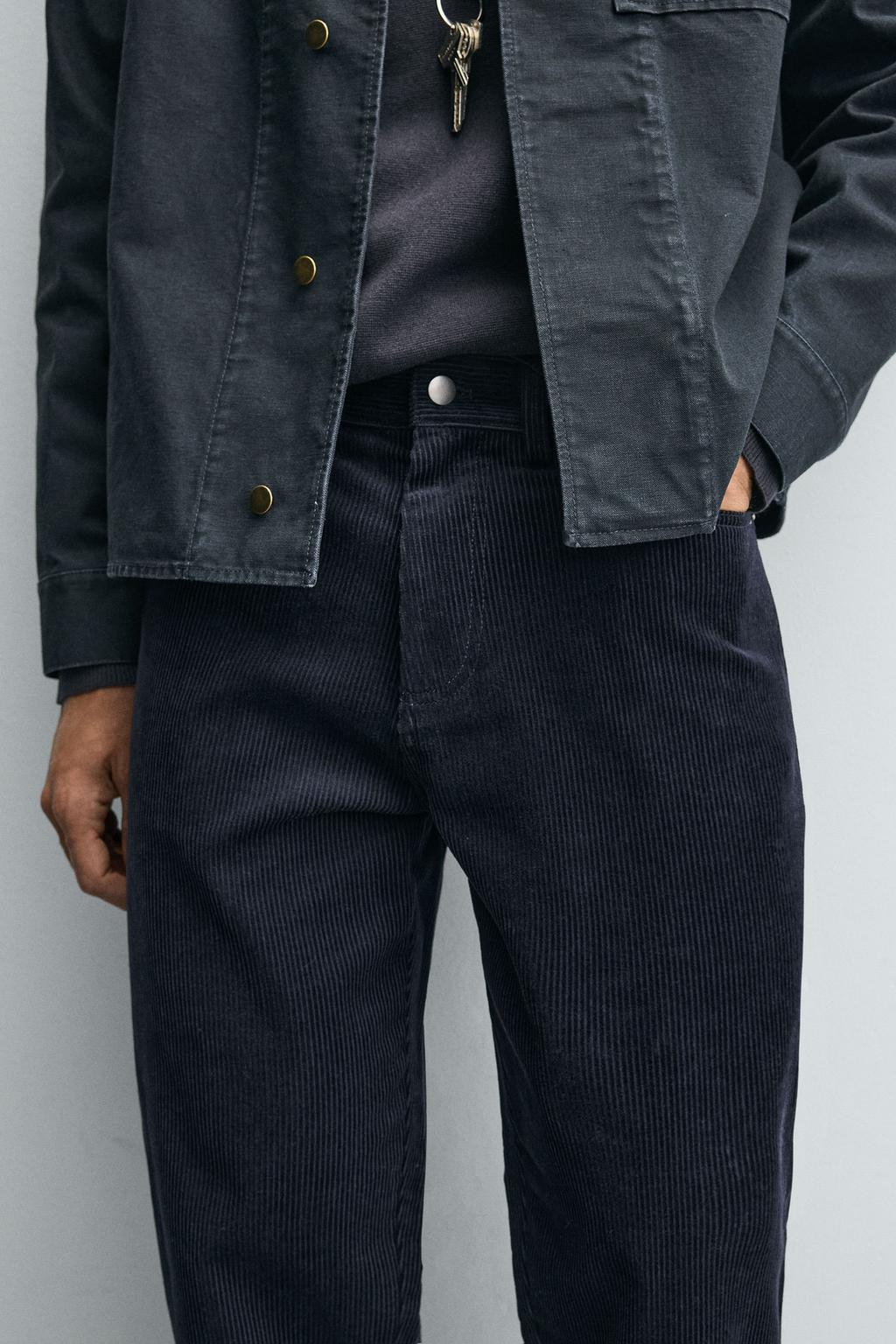ВЕЛЬВЕТОВЫЕ БРЮКИ REGULAR FIT