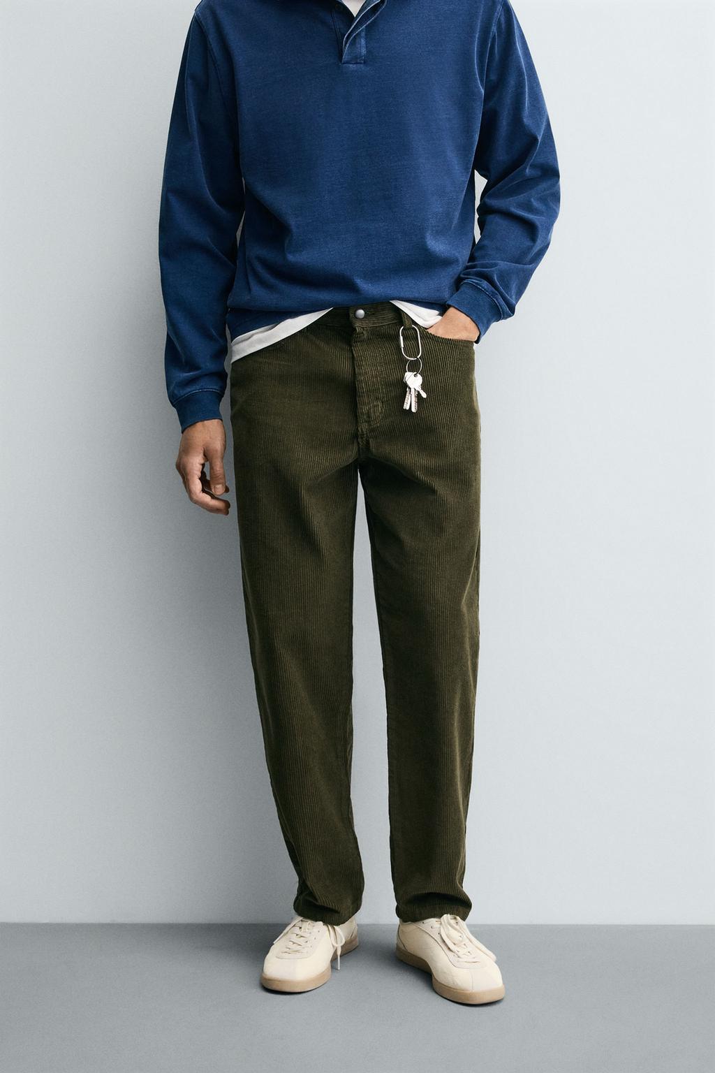 ВЕЛЬВЕТОВЫЕ БРЮКИ REGULAR FIT