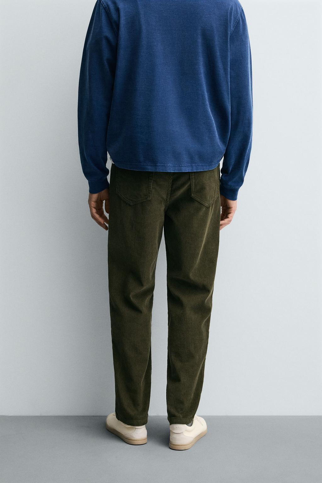 ВЕЛЬВЕТОВЫЕ БРЮКИ REGULAR FIT